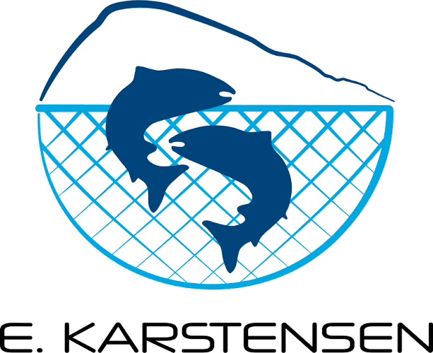 E. Karstensen Fiskeoppdrett logo