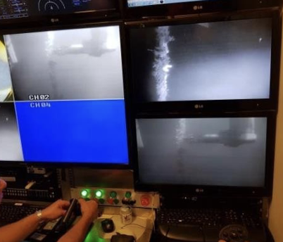 ROV control station during the Flekkefjord operation